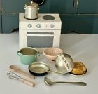 Maileg Cooking Set In Cooker Box With Extra’s Included (Cheese Bell~Lidded Pot)