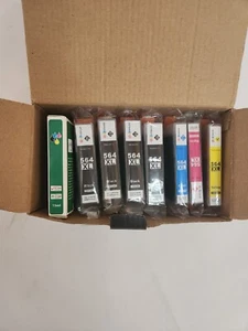 GPC Image HP 564XL Ink 8 Cartridges Photosmart 6510 6520 7510 7520 Printer - Picture 1 of 12