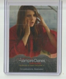 The Vampire Diaries Season 4 Trading Card #69 Nina Dobrev as Elena - Picture 1 of 1