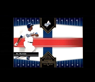 2005 Donruss CHAMPIONS #213 Al Oliver LOS ANGELES DODGERS - Image 1 of 2
