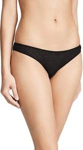 Skin Women's 246168 Bikini Panties Black Underwear Size L - Picture 1 of 3