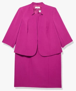 LE SUIT JACKE UND KLEID ANZUG GR 16W WILDROSE 2 TEILIG - Bild 1 von 5