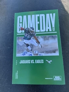 PHILADELPHIA EAGLES VS JACKSONVILLE JAGUARS GAMEDAY PROGRAM 11/3/24 LESEAN MCCOY - Picture 1 of 5