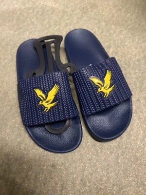 Lyle and Scott Sliders Blue UK Size 5 Brand New - Image 1 of 2