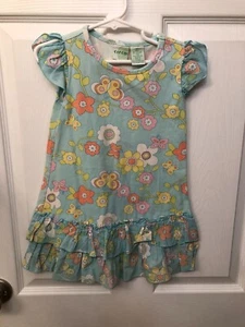 Circo Toddler girls Ruffled flowered dress size 4T - Picture 1 of 6