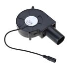 12V 20W 5.5x2.1mm Barbecue Fan Air Blower Grill Wood Stove Cooking 97x33