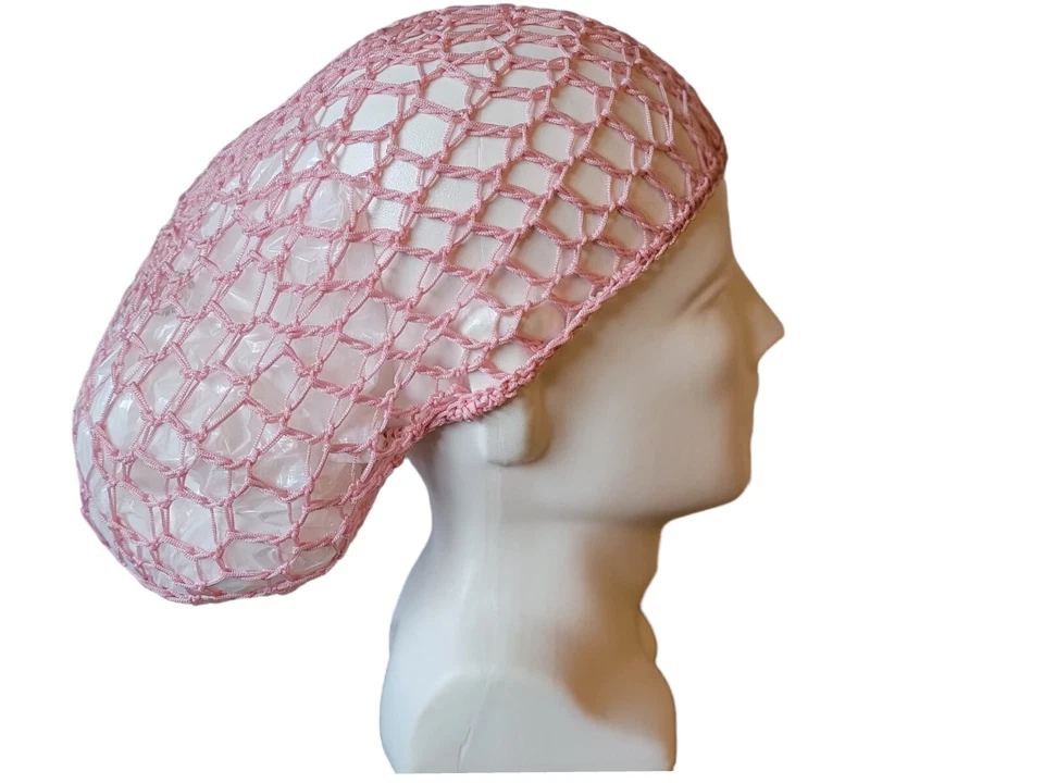 Red de pelo grueso malla francesa red de peces rebote holgado moño largo ganchillo  Foto 1 de 1