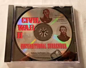 Civil War II 2 Unconditional Surrender (PC, 1996) - CD only - Picture 1 of 2