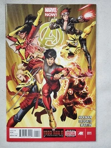 Avengers #11 2013 Marvel Hickman Deodato Tejedor Viuda Negra Capitán Marvel - Imagen 1 de 1