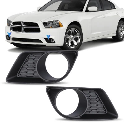 For 2011-2014 Dodge Charger R/T SE SXT SXT Plus Models Fog Lights Bezels Cover Foto 1 de 4