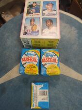 1989 Topps Baseball Cards 1 Unopened Wax PACK From Wax Box 15 Cards
