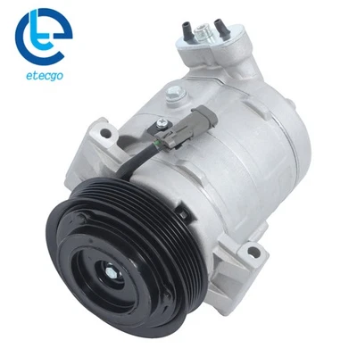 Compresor de aire acondicionado con embrague para Chevrolet Equinox GMC Terrain 2010-11 2,4 L 2384 CC Foto 1 de 4