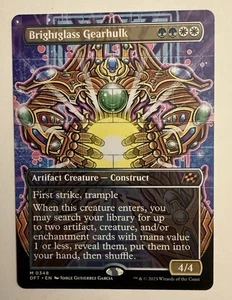 Brightglass Gearhulk - #348 Regular (Borderless) Aetherdrift - Mtg Magic - Bild 1 von 1