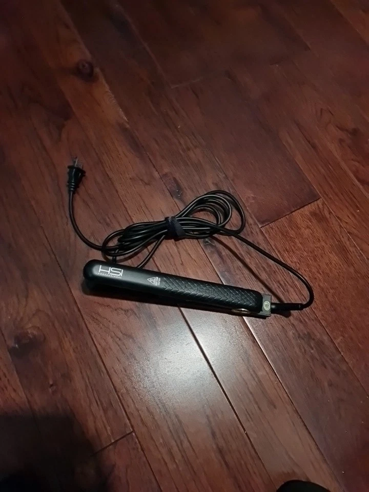 HSI Professional 1 Inch #E038 Ceramic Flat Iron Hair Straightener Used Works - Image 1 of 1