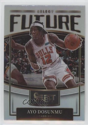 2021-22 Panini Select Select Future Silver Prizm Ayo Dosunmu #23 Rookie RC - Image 1 of 2