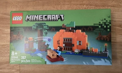 Lego Minecraft 21248, The Pumpkin Farm, retirado, 257 piezas, usado, 8+ Foto 1 de 4