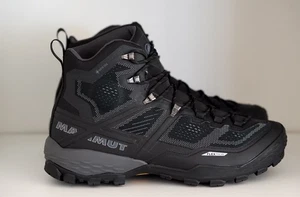 Mammut Herren Ducan High GTX Gore-Tex Wanderschuhe Bergsteigen Schwarz US 10,5 - Bild 1 von 8