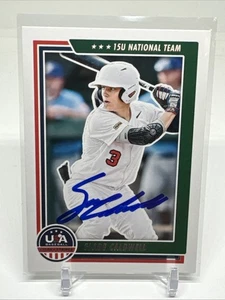 2022 Panini Stars and Stripes #75 Slade Caldwell USA Arizona Diamondbacks SIGNED - Bild 1 von 5