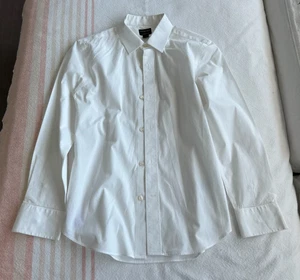 Camicia Crewcuts ragazzo taglia 14 tinta unita bianca manica lunga Flex Thompson ($69,50) - Foto 1 di 2
