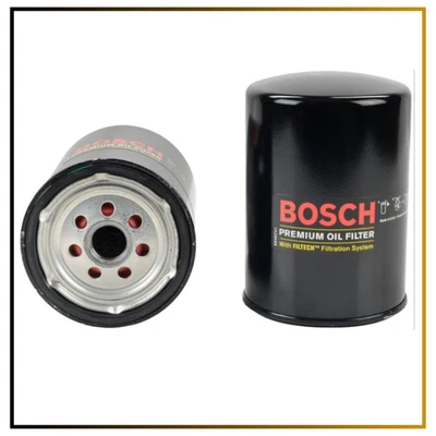 Filtro de aceite Bosch con FILTECH se adapta a Chevrolet GMC 3500 2500 Hummer H1 y más Foto 1 de 3