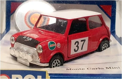 Corgi 1/36 Scale Diecast 94140 - Mini #37 Monte Carlo 1954 - Red/White - Image 1 of 4