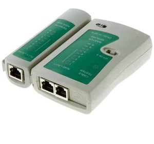 RJ45 RJ11 CAT5e CAT6 Network Cable Tester Ethernet LAN PC Wire Lead Testing Tool - Picture 1 of 2
