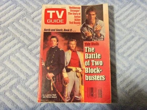 VINTAGE TV GUIDE MAGAZINE MAY 3-9 1986 PATRICK SWAYZE COVER - Bild 1 von 5