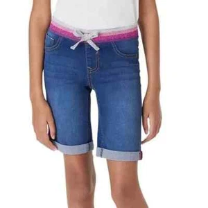 VIGOSS Youth Stretch Bermuda Denim Pull On Short | D12 - Picture 1 of 14