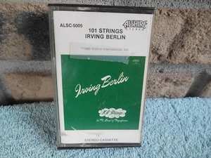 101 STRINGS IRVING BERLIN ALSC 5005 1980 ALSHIRE STEREO CASSETTE TAPE - Picture 1 of 12