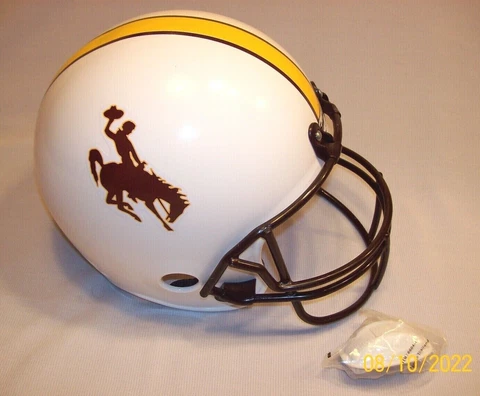 NCAA YOUTH KIDS BOYS WYOMING COWBOYS FRANKLIN FOOTBALL HELMET CHIN STRAP Cover