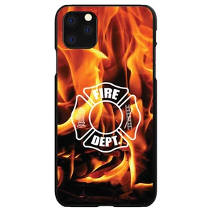 Hard Case Hülle für iPhone / Samsung Galaxy Flammen Feuerwehr - Bild 1 von 39