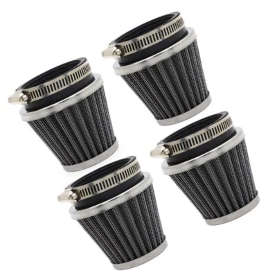 FOR Kawasaki KZ KZ750 KZ1000 KZ1100 GPZ750 ZX900 4x 54MM Air Filter POD Filters - Image 1 of 4