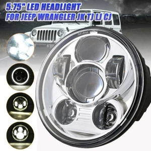 Motorcycle 5-3/4'' 5.75'' Head Lamp Amber Headlight Universal For Dirt Bike ATV - Picture 1 of 9