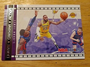 2021-22 Hoops LeBron James Lights Camera Action #28 - Picture 1 of 2