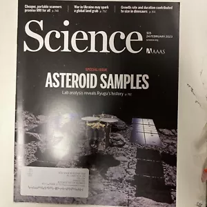 AAAS Science Magazine Vol 379 N 6634 24 Feb 2023 Asteroid Samples - Imagen 1 de 3