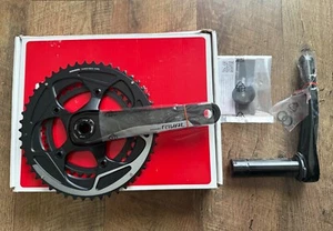 SRAM Rival 22 Kurbelgarnitur 175mm 11-fach 50/34t 110 BCD BB30/PF30 Spindel schwarz - Bild 1 von 4