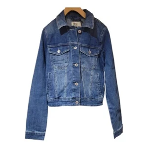 Cosmic Blue Love By Pistola Denim Jean Jacket In Luminary NWT Medium Wash XS - Picture 1 of 6