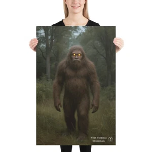 West Virginia Grassman - Poster Criptide degli Appalachi - Foto 1 di 3