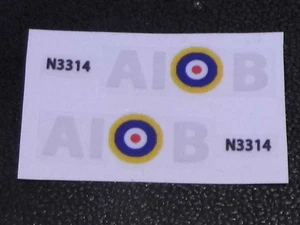 Marcature squadrone Dinky spitfire 719 stile autentico. (AIB) - Foto 1 di 1