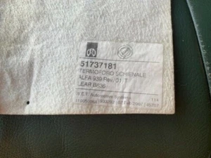 Alfa Romeo  159 Heizelement 51737181 Toop!!! Original!!!! - Bild 1 von 3