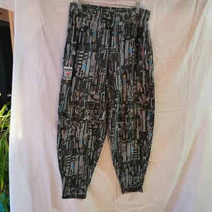Vintage 80’s Platinum Everywear USA Parachute Sweat Pants Weightlifting Sz Large - Picture 1 of 6