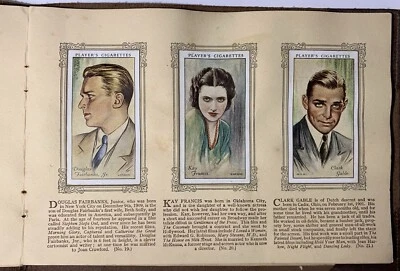Album Of Film Stars, 1st Series 1934,John Player & Sons With Rare Leather Wallet - Image 1 of 4