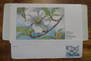 FLOWER OF BRITISH COLUMBIA PACIFIC DOGWOOD 15c CANADIAN AEROGRAM - UNUSED - Picture 1 of 4