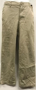 Cherokee Boys Kids Sz 12 Ultimate Beige Khaki Adjustable Waistband Pants - Picture 1 of 10