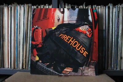FIREHOUSE HOLD YOUR FIRE  RARE  FIRST PRESSING 1992  PROMO  VINYL  LP - Image 1 of 4