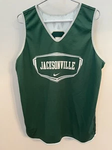 Nike Men’s Jacksonville #2 Green/White Reversible Basketball Team Jersey Size L - Picture 1 of 7