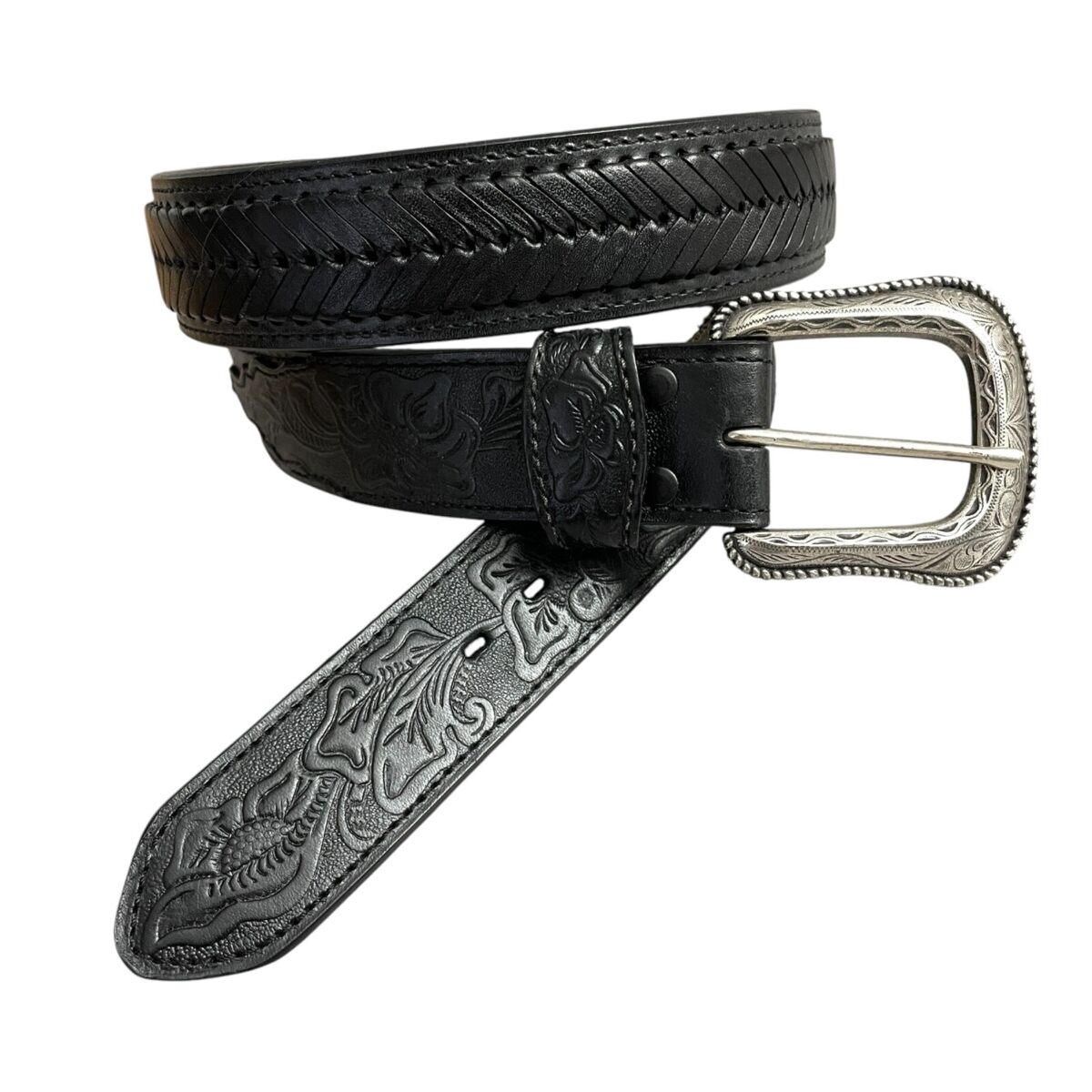 Wrangler Black Leather Belts for Men for sale | eBay Wrangler Black Leather Belts for Men for sale | eBay