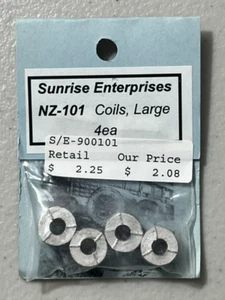 Sunrise Enterprises N Scale Large Coils Flat Car Load #NZ-101 - Picture 1 of 2