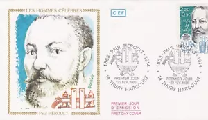 FRANCE 1986 FDC PAUL HEROULT YT 2400 - Foto 1 di 1