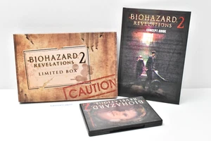 RESIDENT EVIL REVELATIONS 2 soundtrack CD Concept guide book No game CAPCOM - Picture 1 of 24